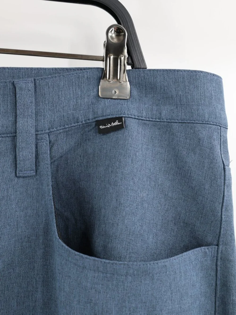 Travis Mathew Pants Mens 36 L31 Open To Close Chino golf Performance solid blue